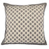 Artisan Hand Loomed Cotton Square Pillow - Dots in Gray - 24" - ARCADIA HOME